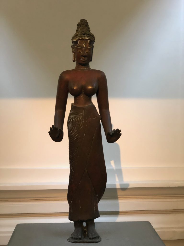 Skinny waisted woman’s figure, museum of Cham Sculpture Da Nang.