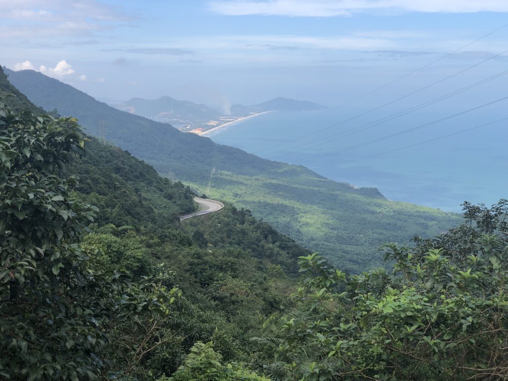 View looking North at Hai Van Pass, Vietnam